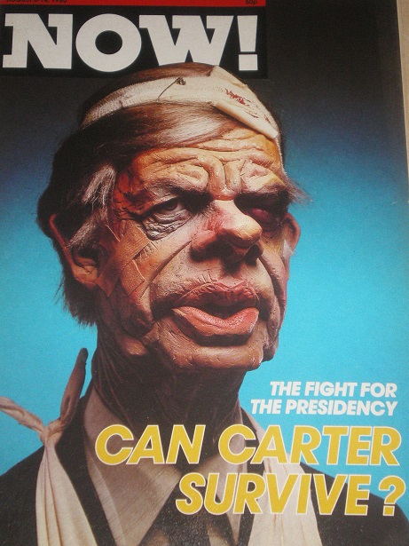 NOW! magazine, August 8 - 14 1980 issue for sale. CARTER. Original British NEWS publication from Til