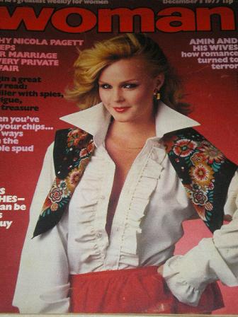 Tilleys Vintage Magazines Woman Magazine December Issue For