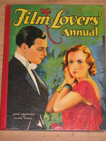 THE FILM-LOVERS ANNUAL 1930S BOOK FOR SALE CRAWFORD GABLE VINTAGE MOVIE PUBLICATION PURE NOSTALGIA A