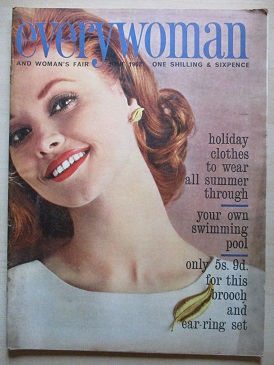 EVERYWOMAN magazine, June 1962 issue for sale. JOHN LATHAM TOOHEY, NANCY BURRAGE OWEN, MIA HOWARD. O