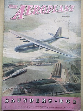 The AEROPLANE magazine, March 1 1946 issue for sale. Original British AVIATION publication from Till