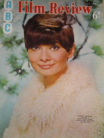 ABC FILM REVIEW magazine, July 1968 issue for sale. AUDREY HEPBURN. Original British publication fro