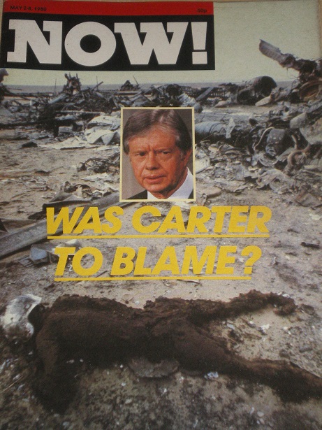 NOW! magazine, May 2 - 8 1980 issue for sale. CARTER. Original British NEWS publication from Tilley,