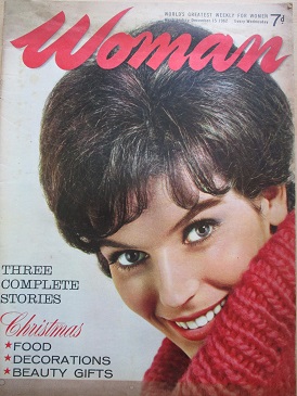 WOMAN magazine, December 15 1962 issue for sale. LEONARD WIBBERLEY, VALERIA WINKLER GRIFFITH. Origin