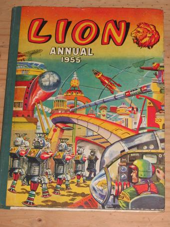 1955 LION ANNUAL BOYS COMIC ADVENTURE STORY BOOK FOR SALE PURE NOSTALGIA ARCHIVES CLASSIC IMAGES OF 