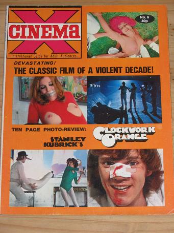 Tilleys Vintage Magazines : SCARCE CINEMA X MAGAZINE VOLUME 4 