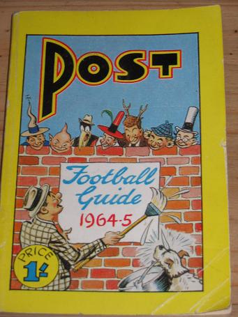 POST FOOTBALL GUIDE 1964 1965 VINTAGE SPORTS BOOK FOR SALE PURE NOSTALGIA ARCHIVES CLASSIC IMAGES OF
