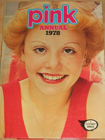 PINK ANNUAL 1978 GIRLS BOOK FOR SALE VINTAGE TEEN CHILDRENS POP PUBLICATION PURE NOSTALGIA ARCHIVES 