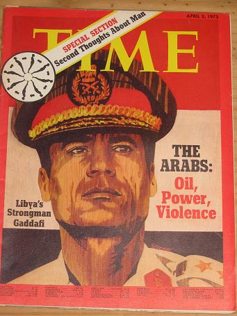 TIME MAG APRIL 2 1973 GADDAFI VINTAGE PUBLICATION FOR SALE PURE NOSTALGIA ARCHIVES CLASSIC IMAGES OF