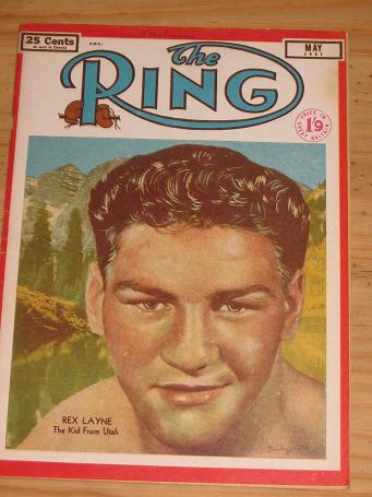  RING BOXING MAG FOR SALE MAY 1951 VINTAGE FIGHT PUBLICATION CLASSIC IMAGES OF THE TWENTIETH CENTURY