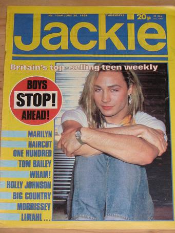 JACKIE MAG JUNE 30 1984 MARILYN VINTAGE TEEN PUBLICATION FOR SALE CLASSIC IMAGES OF THE TWENTIETH CE