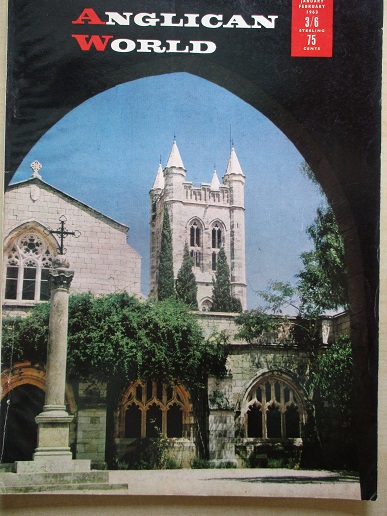 ANGLICAN WORLD magazine, January - February 1963 issue for sale. Original British CHURCH ILLUSTRATED