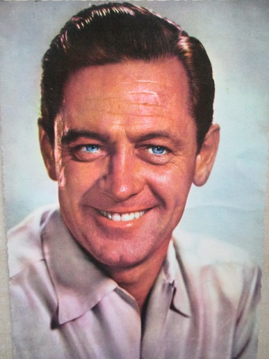 Original POSTCARD of WILLIAM HOLDEN for sale. FILM MEMORABILIA from www.TilleysVintageMagazines.com,