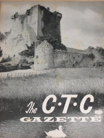 The C.T.C. GAZETTE, August 1962 issue for sale. Vintage CYCLING publication. Classic images of the t