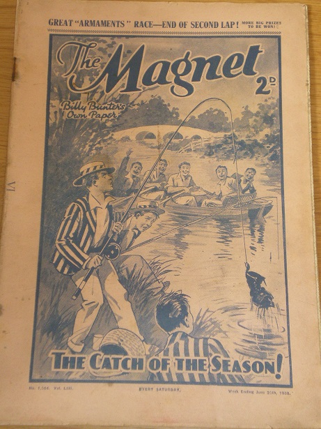 THE MAGNET story paper, June 25 1938 issue for sale. BILLY BUNTER, CHARLES HAMILTON, FRANK RICHARDS,