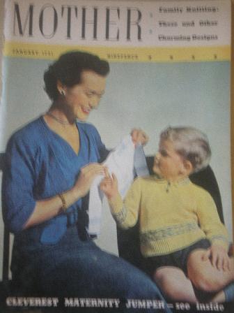 MOTHER magazine, January 1951 issue for sale. Original British publication from Tilley, Chesterfield