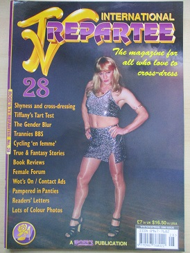 International TV REPARTEE magazine, Number 28 issue for sale. TRANSVESTISM, TRANSGENDERISM, CROSS-DR