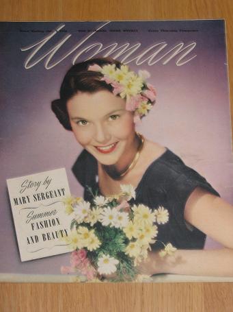 WOMAN magazine July 3 1948. Vintage post-war publication for sale. Classic images of the twentieth c