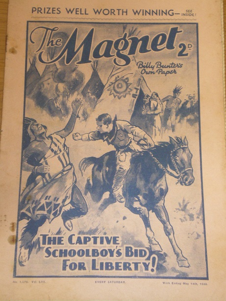 THE MAGNET story paper, May 14 1938 issue for sale. BILLY BUNTER, CHARLES HAMILTON, FRANK RICHARDS, 