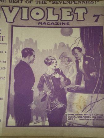 VIOLET magazine, March 18 1927 issue for sale. BARBARA THORN. Original British PULP STORY PAPER from