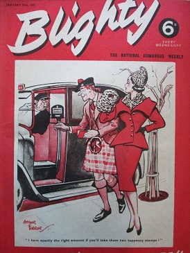BLIGHTY magazine, January 27 1951 issue for sale. Original British publication from Tilley, Chesterf