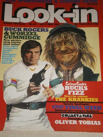 LOOK-IN magazine, 9 May 1981 issue for sale. BUCK ROGERS. Original gifts from Tilleys, Chesterfield,