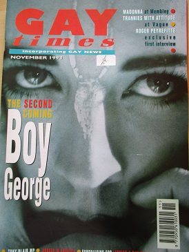 Tilleys Vintage Magazines Gay Times Magazine November Issue For
