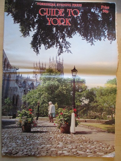 The YORKSHIRE Evening Press 1984 GUIDE to YORK for sale. Original BRITISH NEWSPAPER publication from