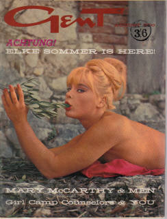 GENT AUG 1964 ELKE SOMMER PINUP EARLE RIGGS MARY McCARTHY
