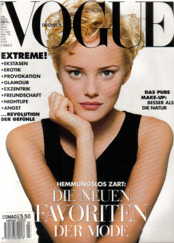 GERMAN VOGUE MAR 1994 SCARCE DEUTSCH FASHION MAGAZINE