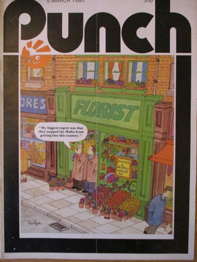 PUNCH magazine, 5 March 1980 issue for sale. KEN PYNE. Original BRITISH publication from Tilley, Che