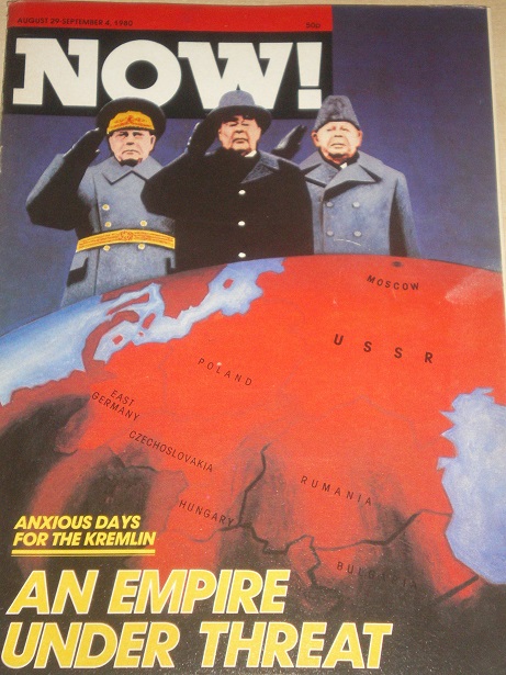 NOW! magazine, August 29 - September 4 1980 issue for sale. U.S.S.R. Original British NEWS publicati