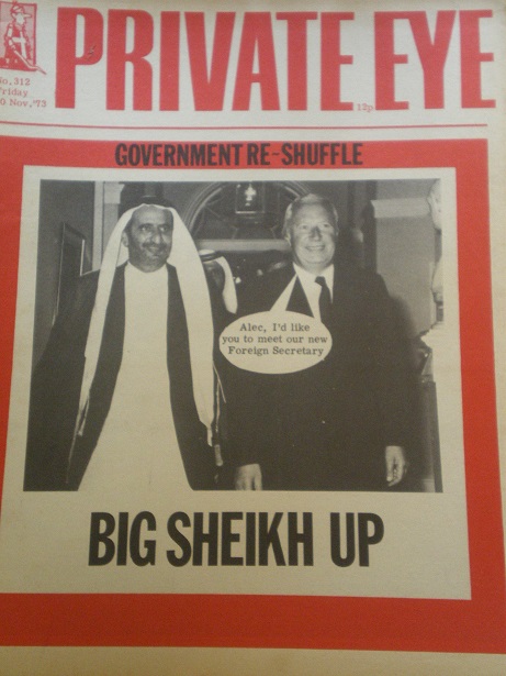 PRIVATE EYE magazine, 30 November 1973 issue for sale. EDWARD HEATH. Original British SATIRICAL publ