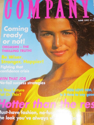 COMPANY magazine, June 1991 issue for sale. TONEYA BYRD. Original British publication from Tilley, C