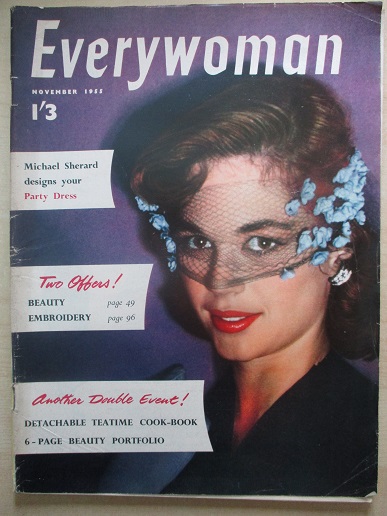 EVERYWOMAN magazine, November 1955 issue for sale. BETTY KJELGAARD, ALAN KENNINGTON, MARA LANE, JACK