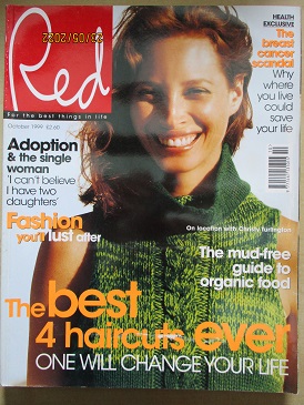 Tilleys Vintage Magazines : RED magazine October 1999 issue for sale ...