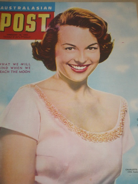 AUSTRALASIAN POST magazine, February 18 1954 issue for sale. CHARLOTTE AUSTIN. Original Australian p