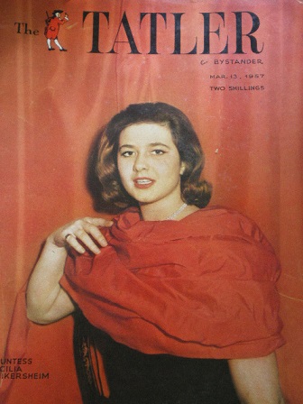 The TATLER magazine, March 13 1957 issue for sale. Original BRITISH publication from Tilley, Chester