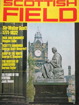 SCOTTISH FIELD magazine, August 1971 issue for sale. ELIZABETH CRAIG, JESSIE PALMER, CATRIONA SINCLA