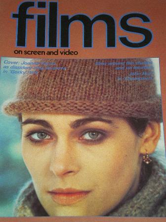 FILMS magazine, January 1984 issue for sale. JOANNA PACULA. Original British publication from Tilley