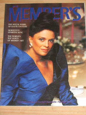 MEMBERS MAGAZINE NUMBER 1 1989 BACK ISSUE FOR SALE VINTAGE PUBLICATION PURE NOSTALGIA ARCHIVES CLASS