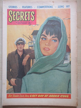 SECRETS magazine, August 29 1964 issue for sale. Original British publication from Tilley, Chesterfi