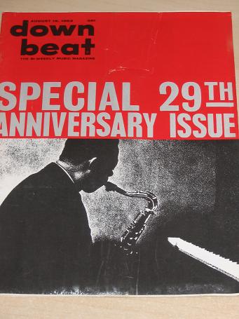 Tilleys Vintage Magazines : DOWNBEAT Magazine August 15 1963. SPECIAL ...