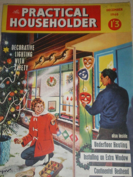 PRACTICAL HOUSEHOLDER magazine, December 1960 issue for sale. Original British publication from Till