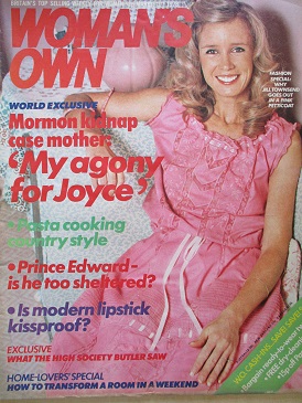 WOMAN’S OWN magazine, March 11 1978 issue for sale. MARY HOWARD, MARGARET RITSON, BARBARA BENNETT. O