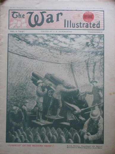 THE WAR ILLUSTRATED magazine, 23 February 1918 issue for sale. Original British FIRST WORLD WAR publ