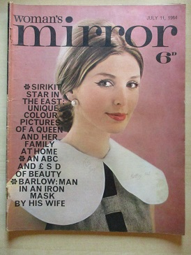 WOMAN’S MIRROR magazine, July 11 1964 issue for sale. VIVIAN CONNELL, PAULA ALLARDYCE. Original Brit
