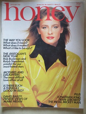 HONEY magazine, January 1981 issue for sale. SISSY COLIN BOSTOCK-SMITH, RALPH STEADMAN, FRAN LEBOWIT