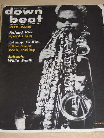 Tilleys Vintage Magazines : DOWNBEAT Magazine May 18 1967. ROLAND KIRK ...