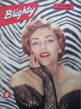 BLIGHTY magazine, June 25 1955 issue for sale. Original British publication from Tilley, Chesterfiel